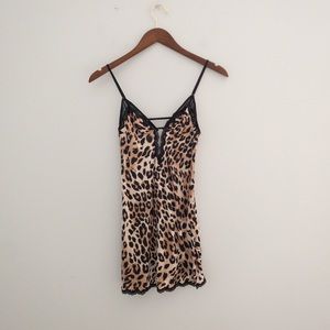 Victoria's Secret Very Sexy Leopard Negligee